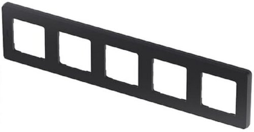 Рамка универсальная Legrand Inspiria 5-м. антрацит картинка